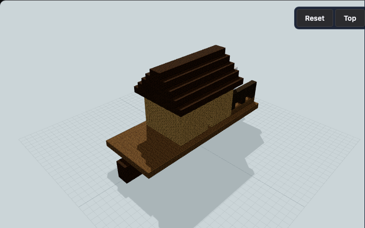 River Houseboat Starter Base — Minecraft build preview