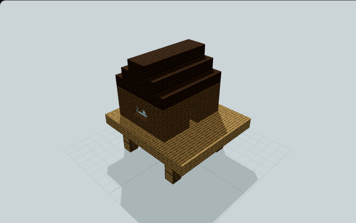 Spruce Raised Fishing Hut — Minecraft build preview