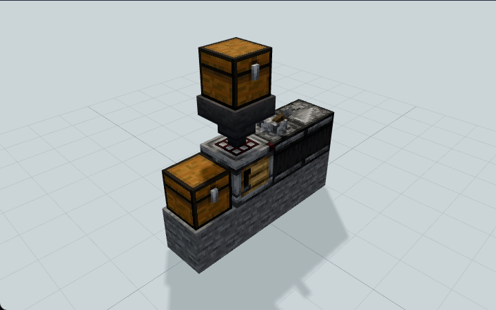 Compact Auto Crafter — Minecraft build preview
