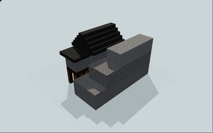 Cliffside Survival Base With Cantilever Deck — Minecraft build preview