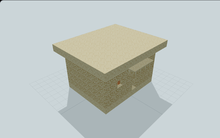 Sandstone Desert Home — Minecraft build preview