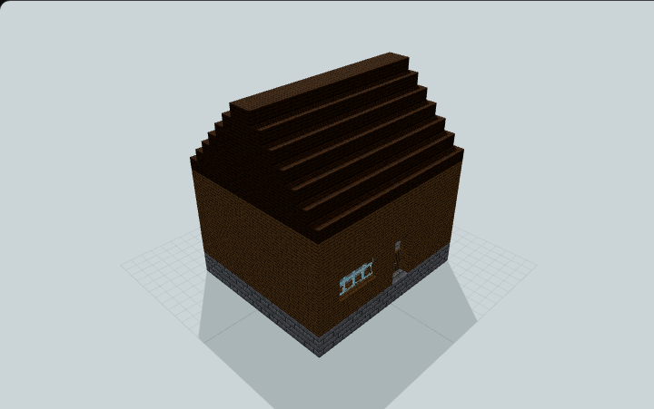 Stone Large-Scale Starter House — Minecraft build preview
