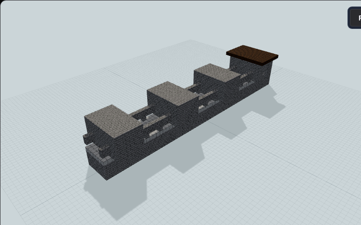 Great Wall Segment — Minecraft build preview