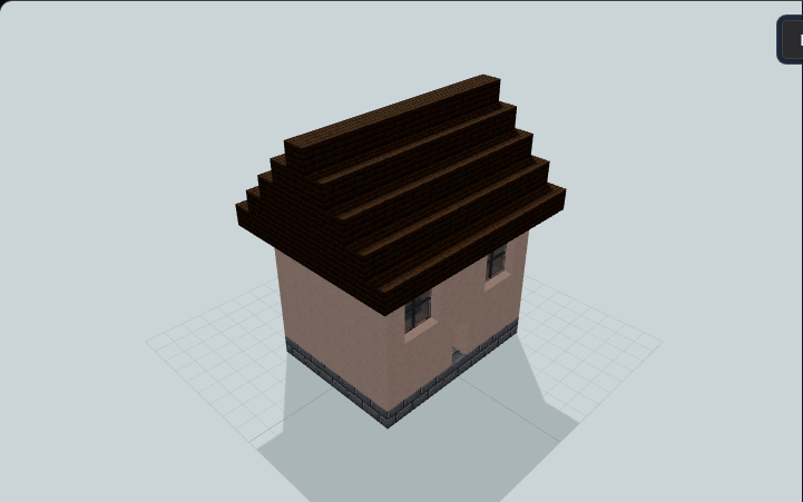 Dark Oak Medieval House — Minecraft build preview