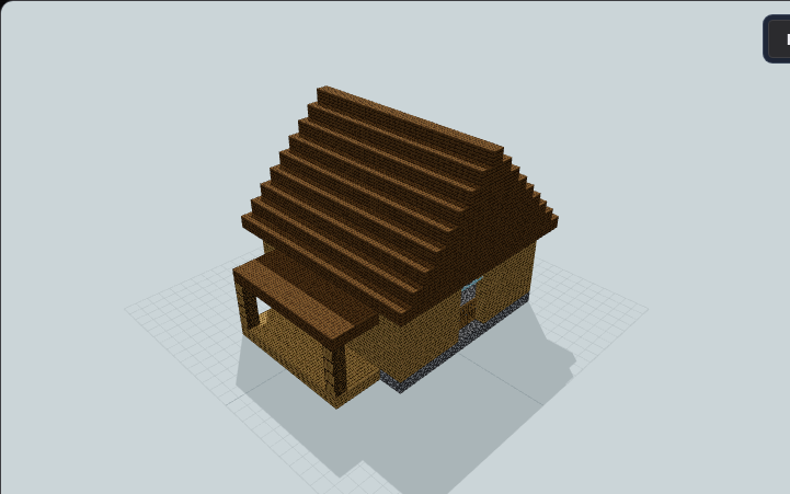 Oak Ranch Barn With Side Lean-To — Minecraft build preview