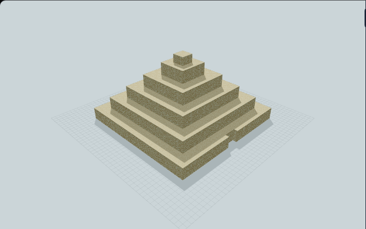 Giza Pyramid Landmark — Minecraft build preview