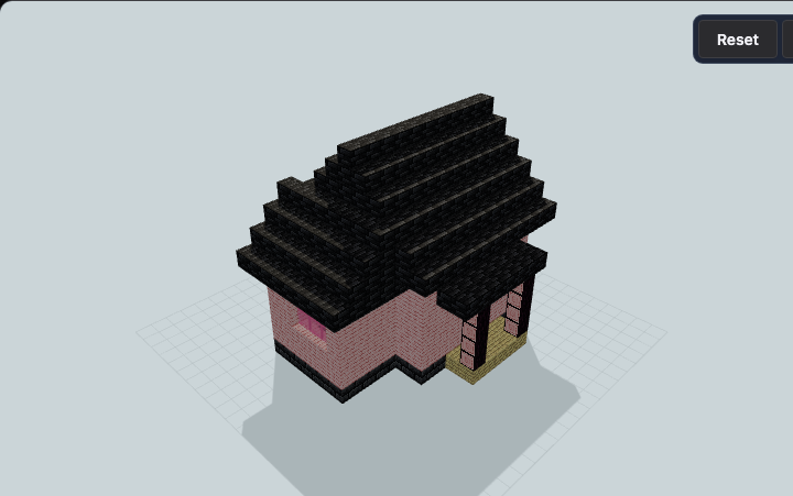 Cherry Blossom Starter Home — Minecraft build preview