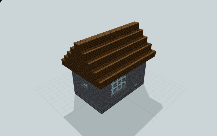 Stone Hillside Cottage — Minecraft build preview