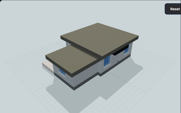 Modern Clean-Line House — Minecraft build preview