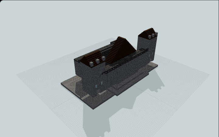 Fortified Medieval Gatehouse — Minecraft build preview